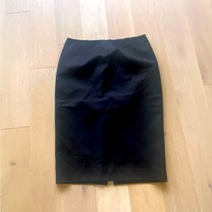 Express black pencil skirt size 8.  Has loop for belt,